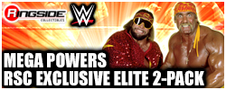 Mega Powers WWE 2-Pack Ringside Exclusive Toy Wrestling Action Figures by Mattel