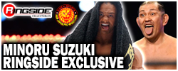 Minoru Suzuki Ringside Exclusives Toy Wrestling Action Figures by Storm Collectibles