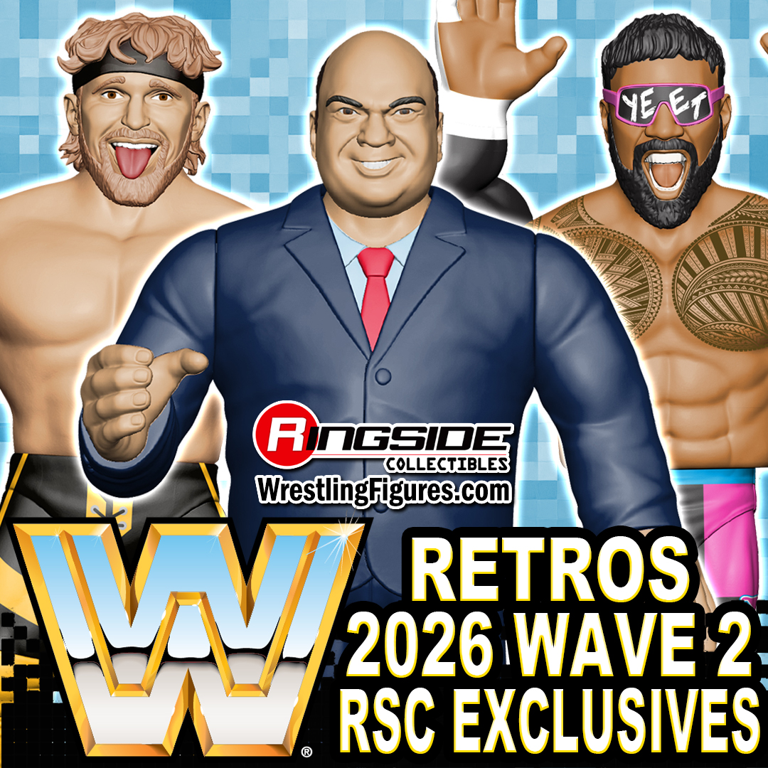 Shop WWE 2026 Retros (Wave 2) Ringside Exclusive Now