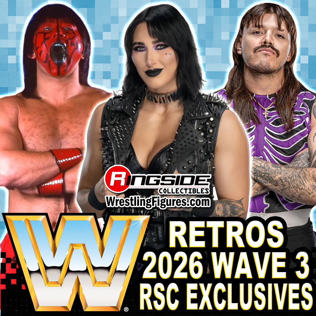 Shop WWE 2026 Retros (Wave 3) Now
