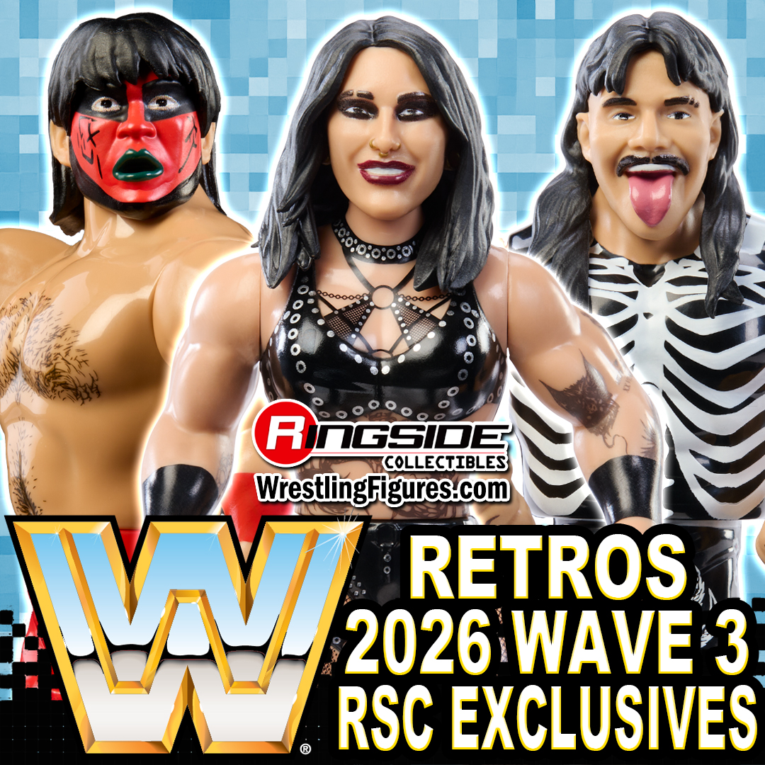 Shop WWE 2026 Retros (Wave 3) Now