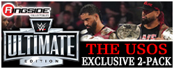 The Usos (Bloodline) - WWE Ultimate Edition 2-Pack Ringside Exclusive Toy Wrestling Action Figures by Mattel