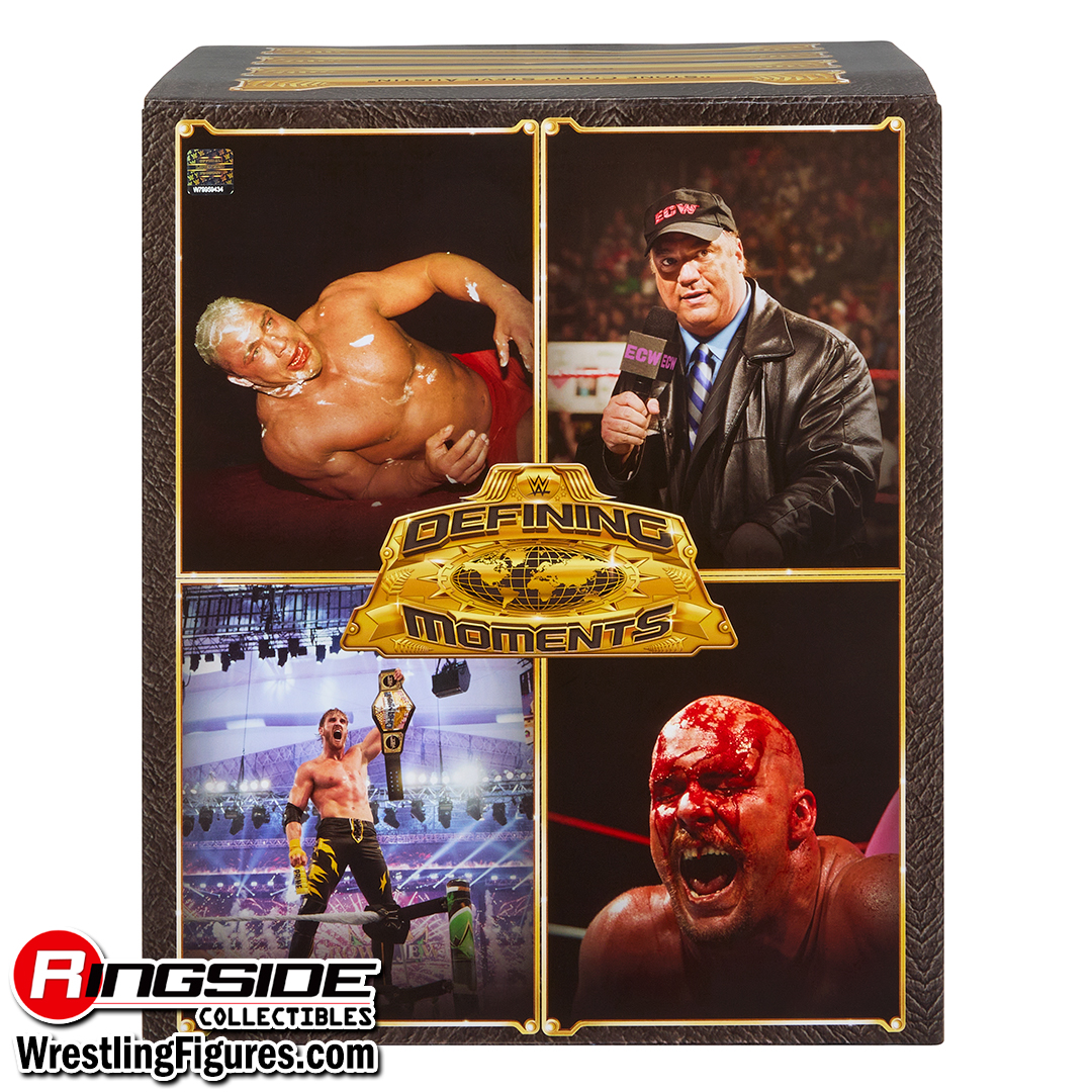 Image WWE Defining Moments 4-Pack (Stone Cold, Heyman, Logan Paul & Kurt Angle) - Ringside Exclusive