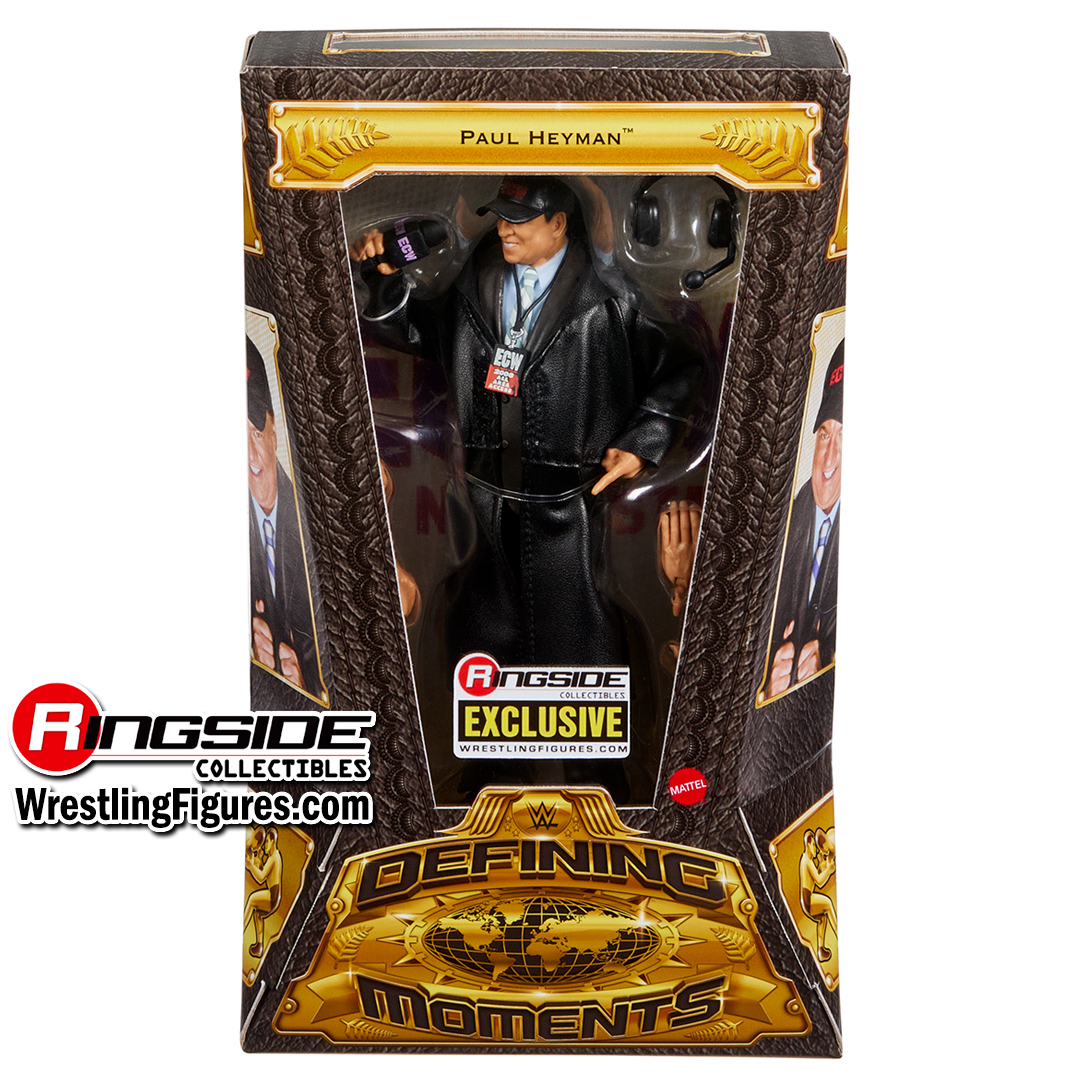 Image ECW Paul Heyman - WWE Defining Moments Ringside Exclusive