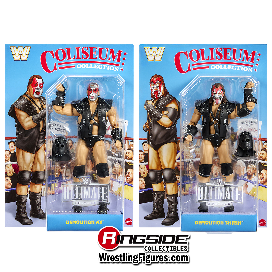 Image (Coliseum Collection) Demolition (Ax & Smash) - (Set of 2) WWE Ultimate Edition Ringside Exclusive