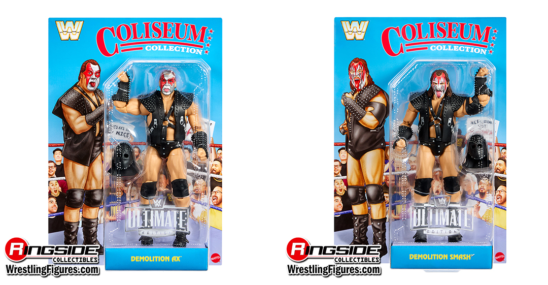 Image (Coliseum Collection) Demolition (Ax & Smash) - (Set of 2) WWE Ultimate Edition Ringside Exclusive