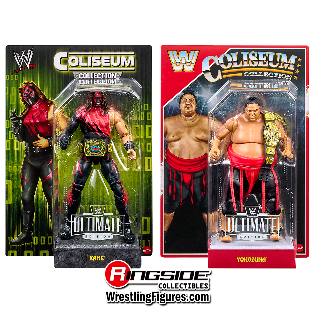 Image WWE Coliseum Collection (Kane & Yokozuna) Ringside Exclusive - (Set of 2)