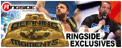 Mattel WWE Defining Moments Ringside Exclusives!