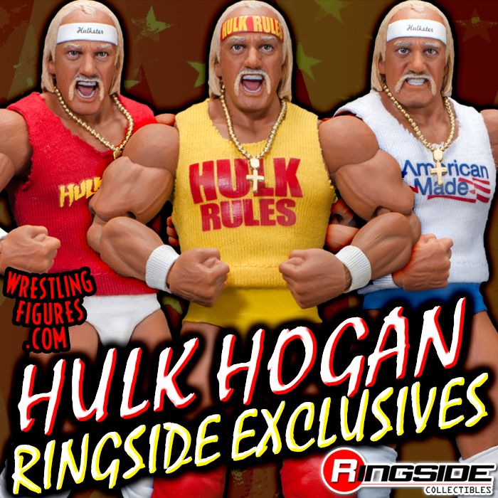 Package Deal - Set of 3 Short Trunks Hulk Hogan - Ringside Exclusives image 