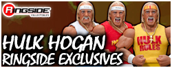 Hulk Hogan Ringside Exclusive Toy Wrestling Action Figures by Storm Collectibles