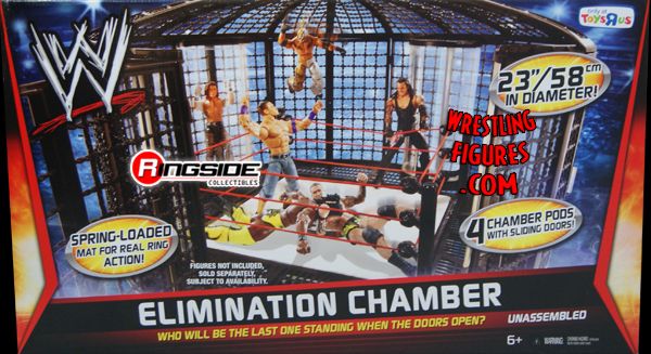 wwe elimination chamber ring playset