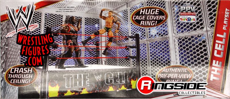 wwe hell in a cell toy cage