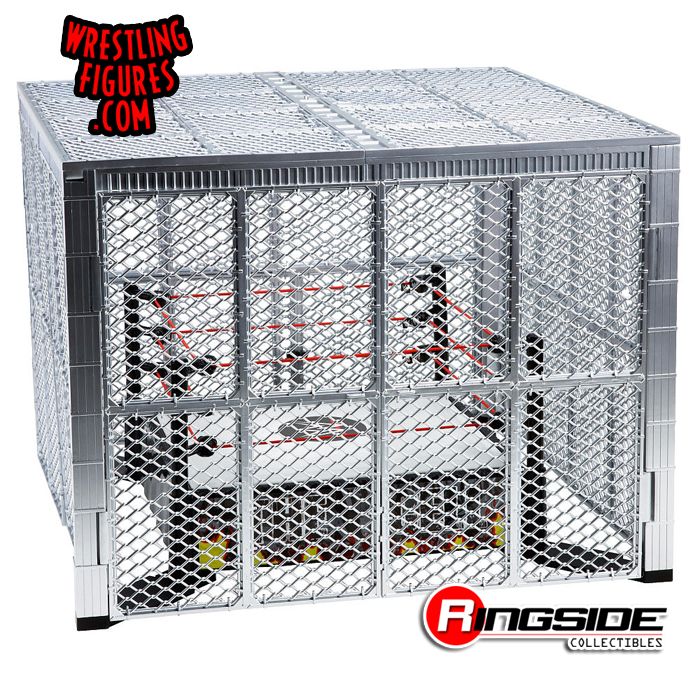wwe hell in a cell toy cage