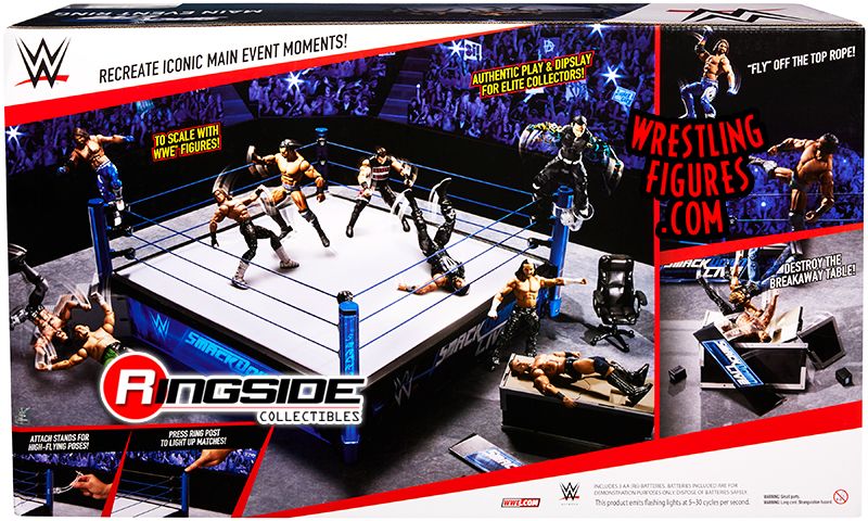 Wwe smackdown shop elite scale ring