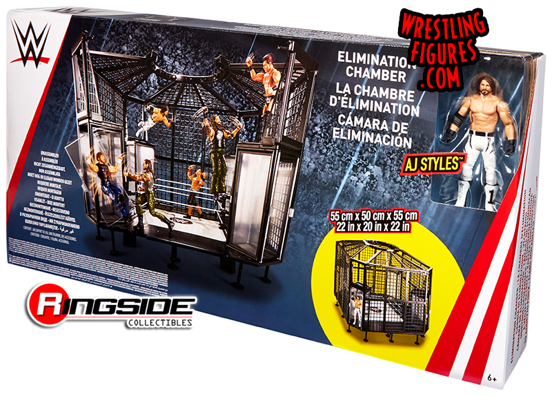 wwe elimination chamber ring playset