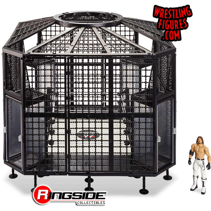 wwe elimination chamber ring playset