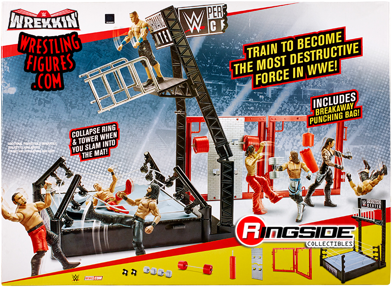 wwe training center playset