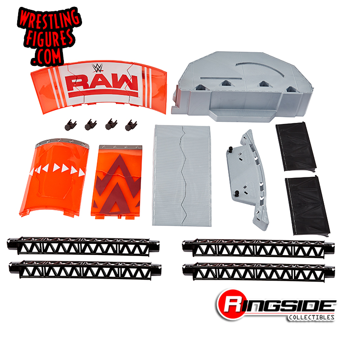 WWE Wrekkin' Raw Entrance Stage Playset image 