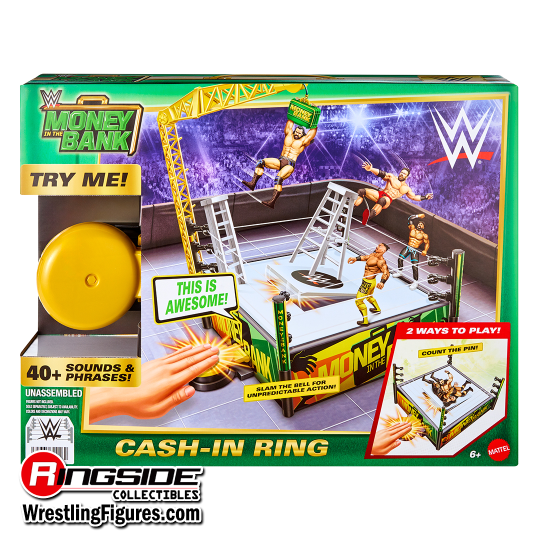 Image WWE Money in the Bank Cash-In Wrestling Ring Playset