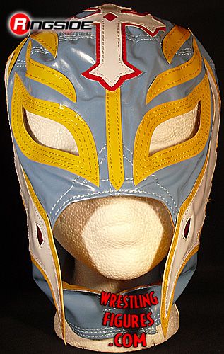 Rey Mysterio Sky Blue Yellow Kids Size Replica Mask