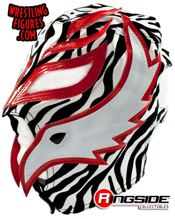 Rey Mysterio Zebra Kids Size Replica Mask Ringside Collectibles