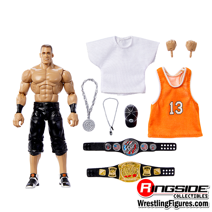 Image John Cena (2 Spinner Belts) - (Best of Series 1) WWE From the Vault Ringside Exclusive