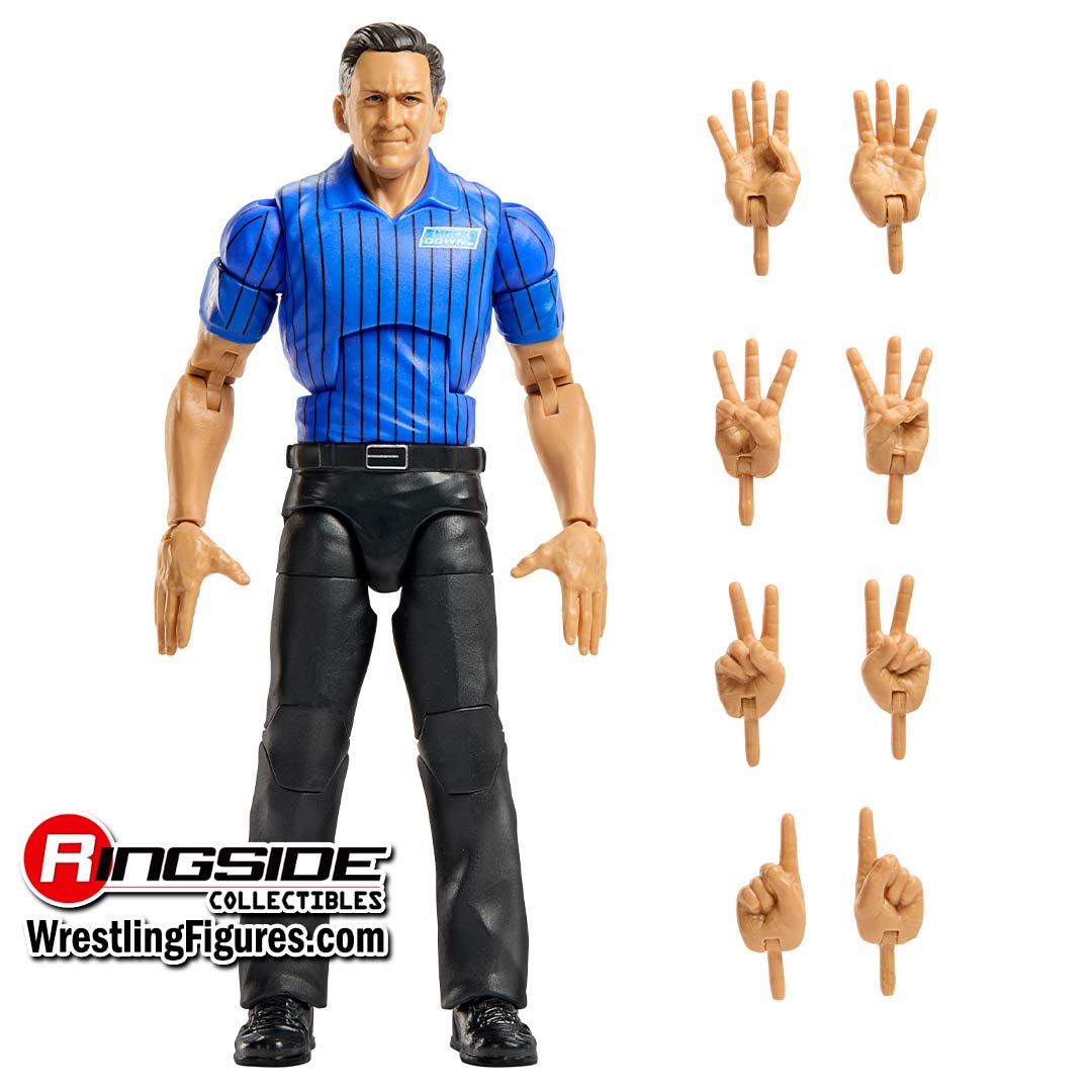 Image Damaged Packaging - (Variant - Blue Shirt) Referee John Cone - WWE From the Vault Exclusive Series 5