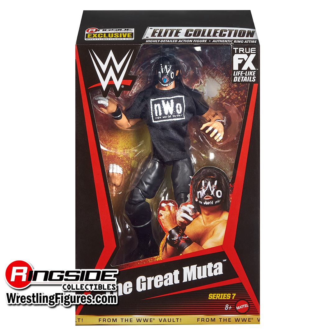 Image Great Muta (NWO Face Paint) - WWE From the Vault Ringside Exclusive Series 7