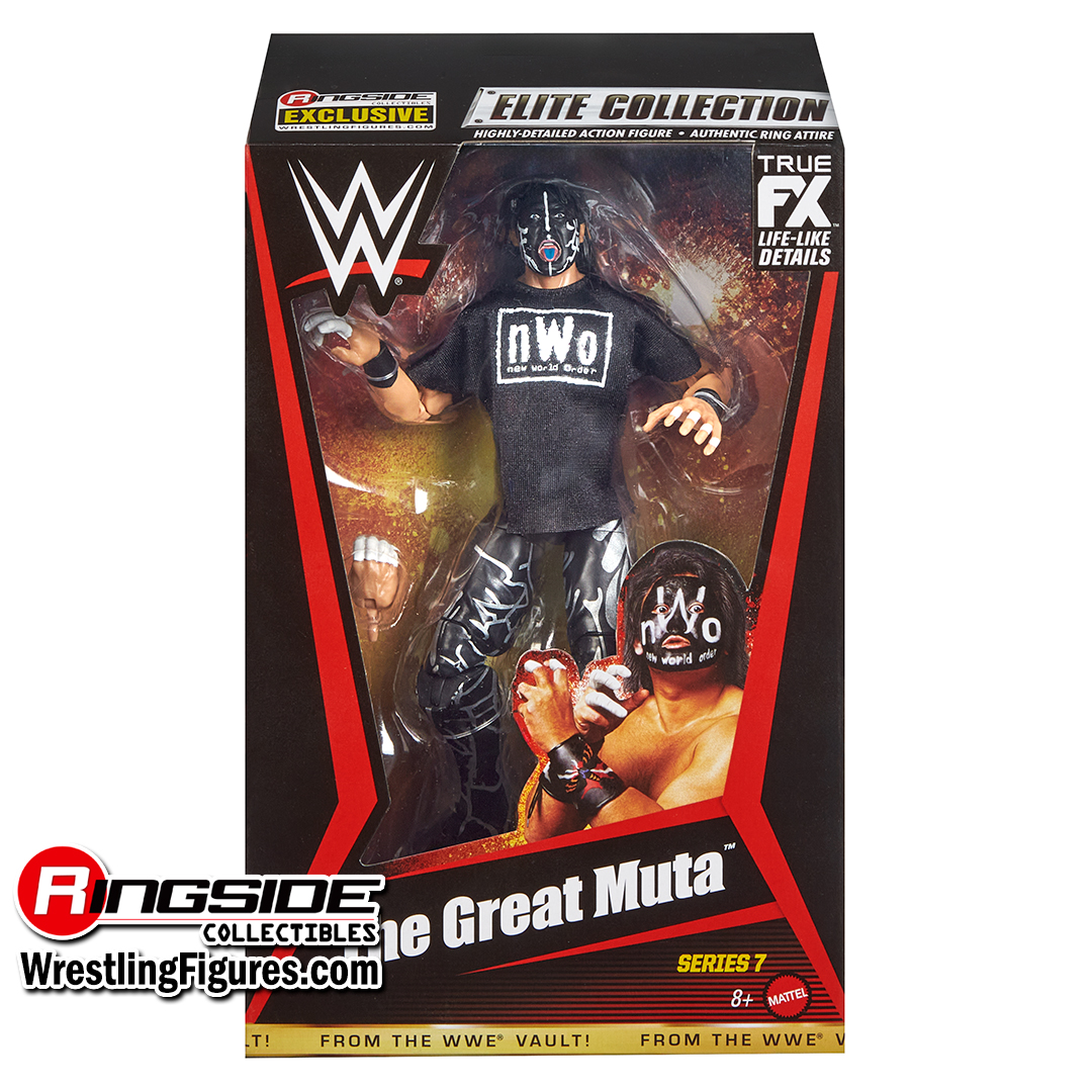Image (Chase Variant - Japanese Characters) Great Muta - WWE From the Vault Ringside Exclusive Series 7