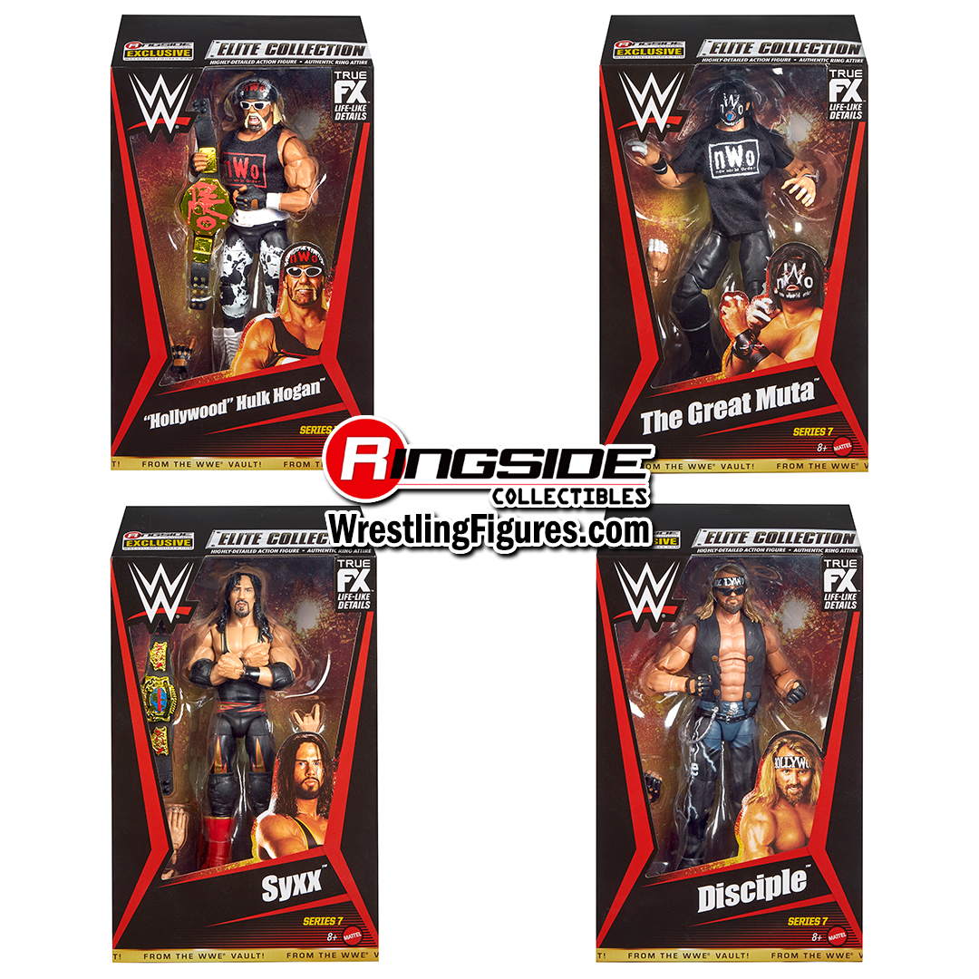 Image WWE From the Vault Ringside Exclusive Series 7 - Set of 4
