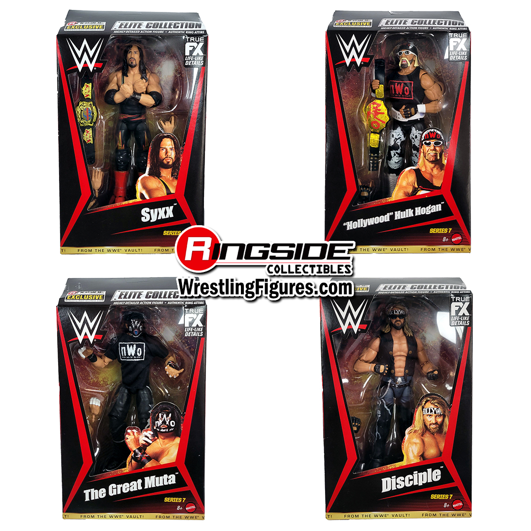 Image WWE From the Vault Ringside Exclusive Series 7 - Set of 4