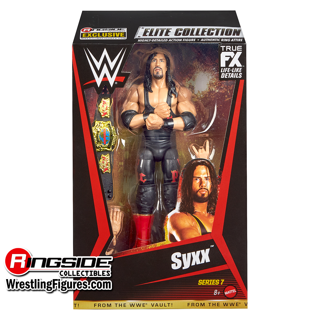Image (Chase Variant - Thug) Syxx - WWE From the Vault Ringside Exclusive Series 7