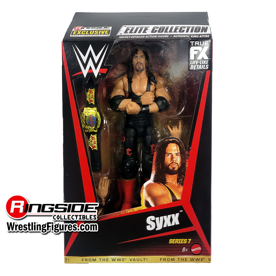 Image (Chase Variant - Thug) Syxx - WWE From the Vault Ringside Exclusive Series 7