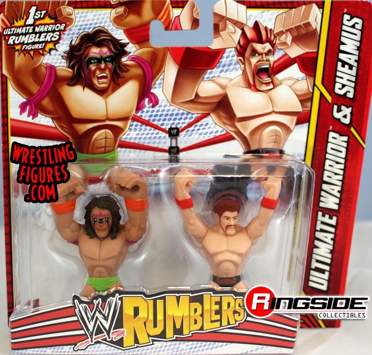 Ultimate Warrior & Sheamus - WWE Rumblers 2-Pack | Ringside