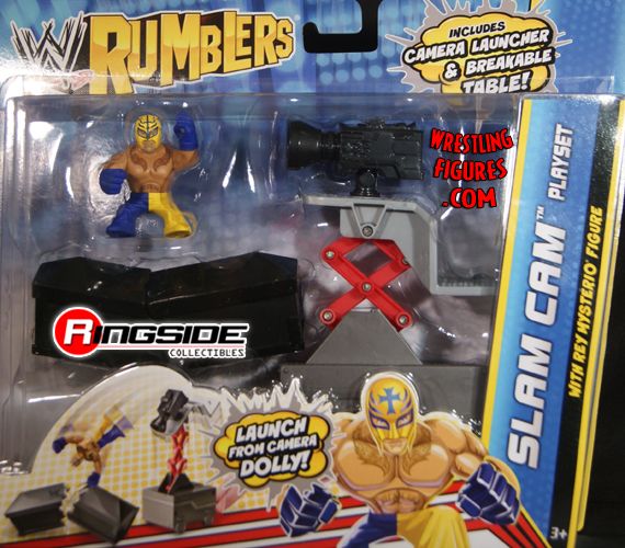 WWE Rumblers Slam Cam Playset and Figure