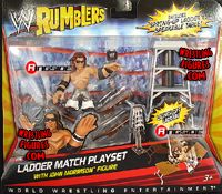 WWE RUMBLERS ENTRANCE BLAST PLAYSET W/ JOHN MORRISON FIGURE *NEW* 