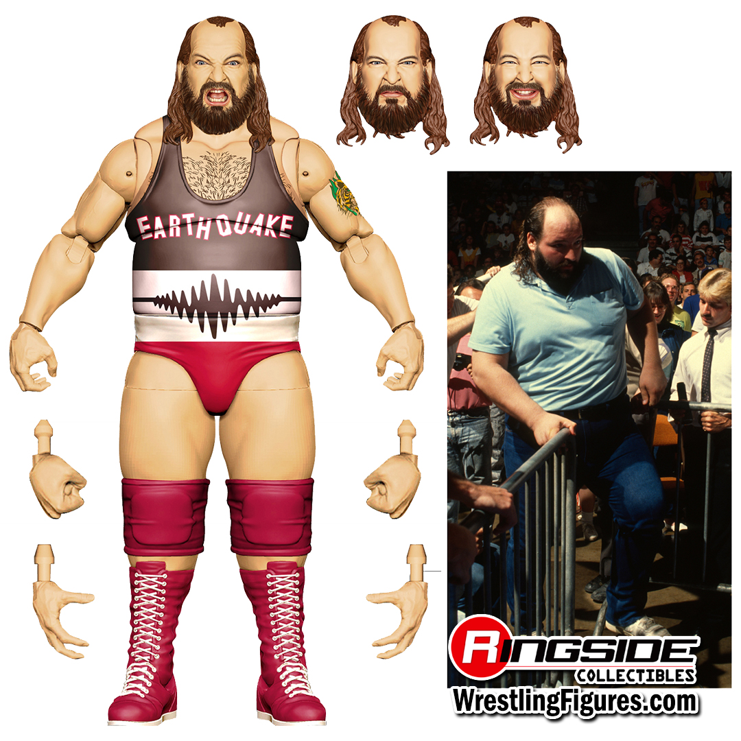 Natural Disasters - Earthquake & Typhoon) WWE Coliseum Collection
