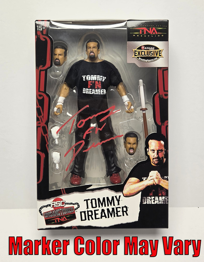 Image Autographed Figure - Tommy Dreamer (Innovator of Violence) - RSC Unsanctioned TNA Exclusive