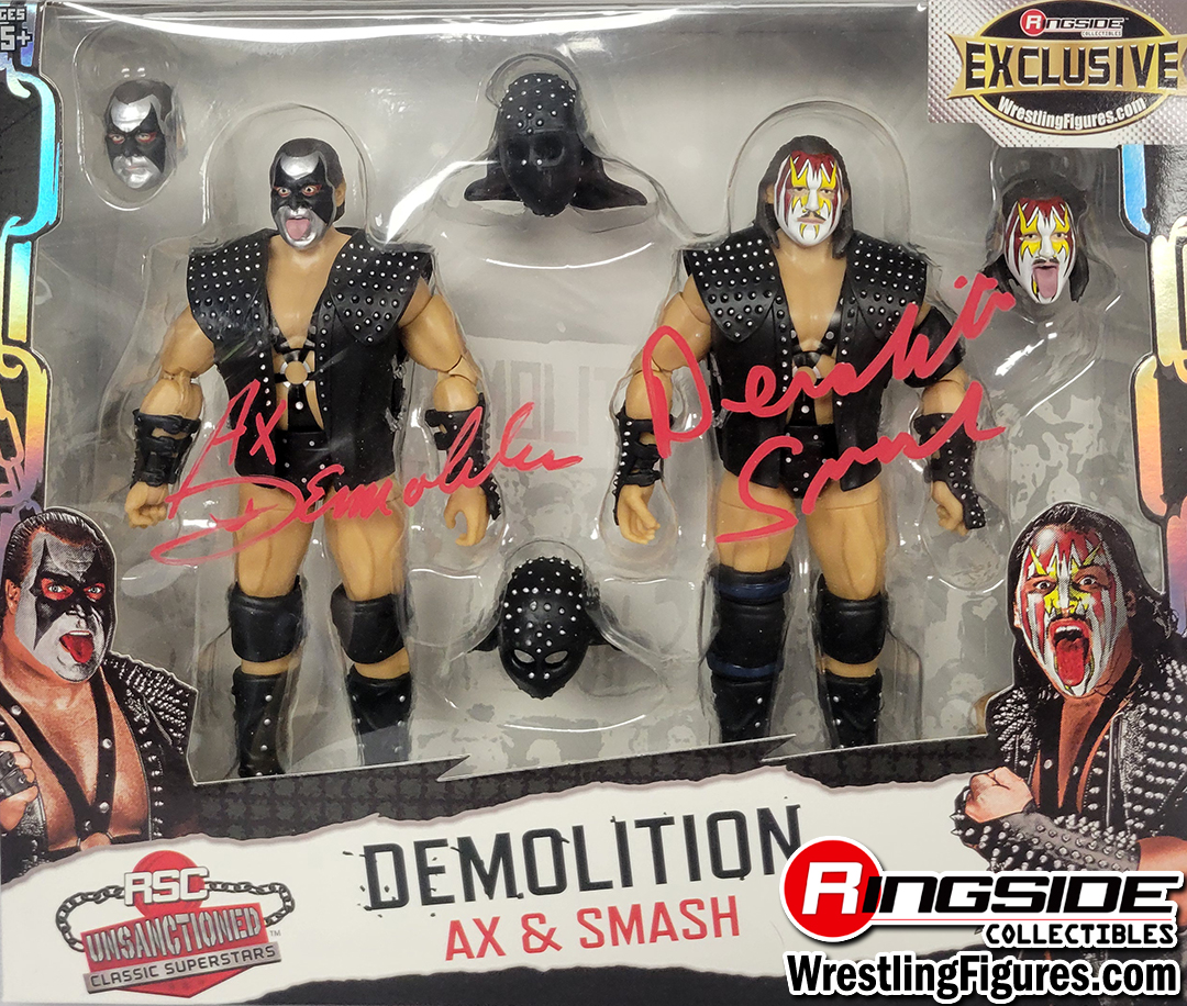(Autographed) (Variant - Black & Yellow) Demolition - RSC Unsanctioned ...