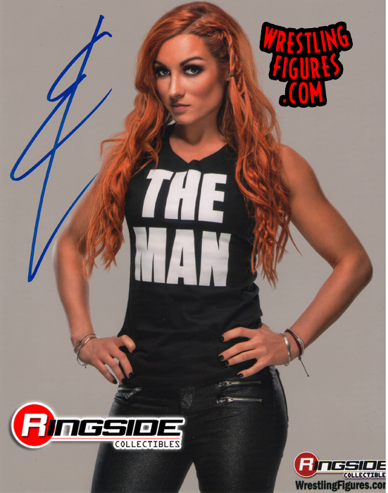 Becky Lynch WWE Autographed Photo (Signed at Ringside Fest 2019
