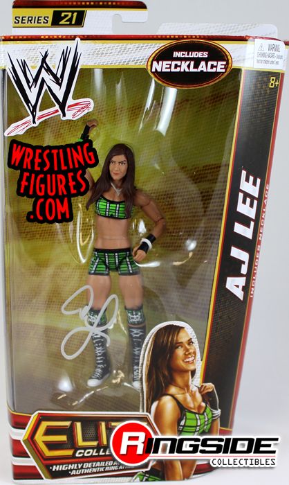Mattel WWE Elite Collection series 21 AJ LEE Action Figures for sale online 