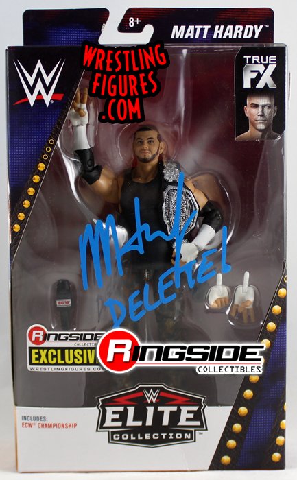 WWE Elite Ringside Exclusive Mattel Toy Wrestling Action Figure ECW Matt Hardy 