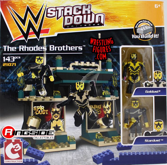 Goldust & Stardust - WWE Stackdown Tag Team Playset | Ringside Collectibles