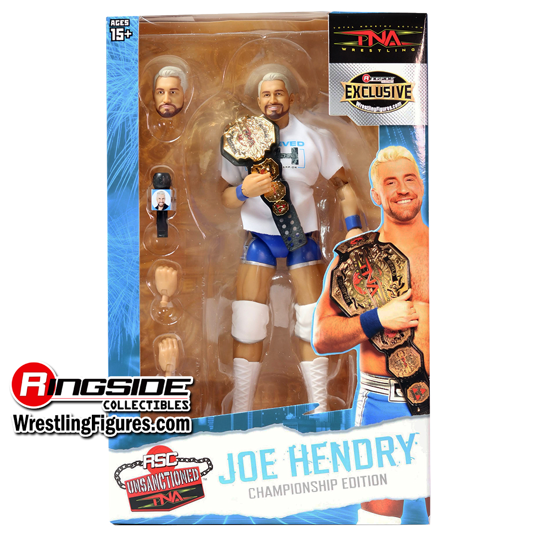 Image Joe Hendry TNA Championship Edition (Belt on Shoulder) - RSC Unsanctioned TNA Exclusive