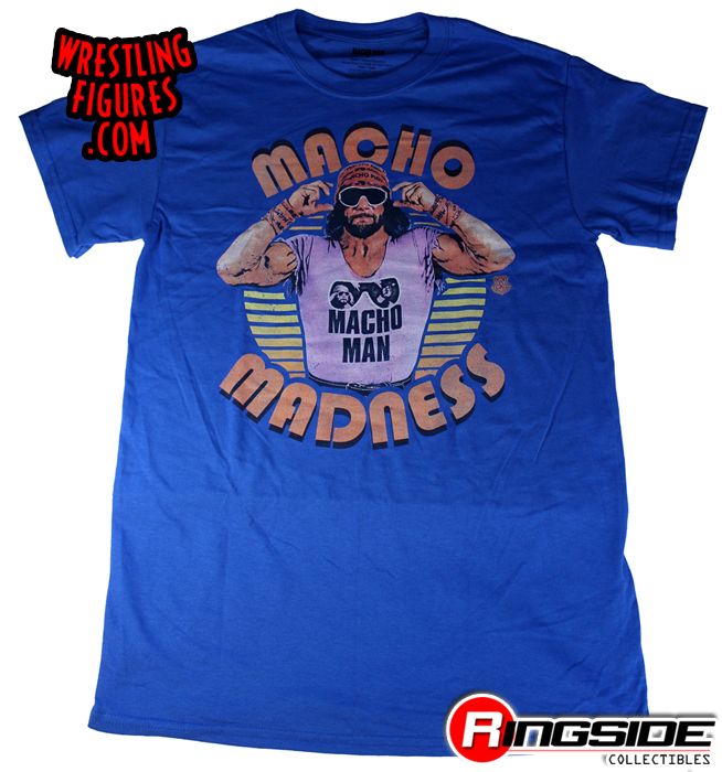 WWE The Macho Man Randy Savage Custom Shirt For Mattel Figures. 