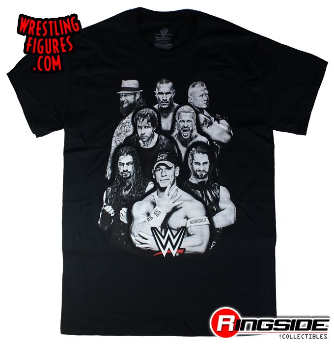 wwe wrestlers shirts