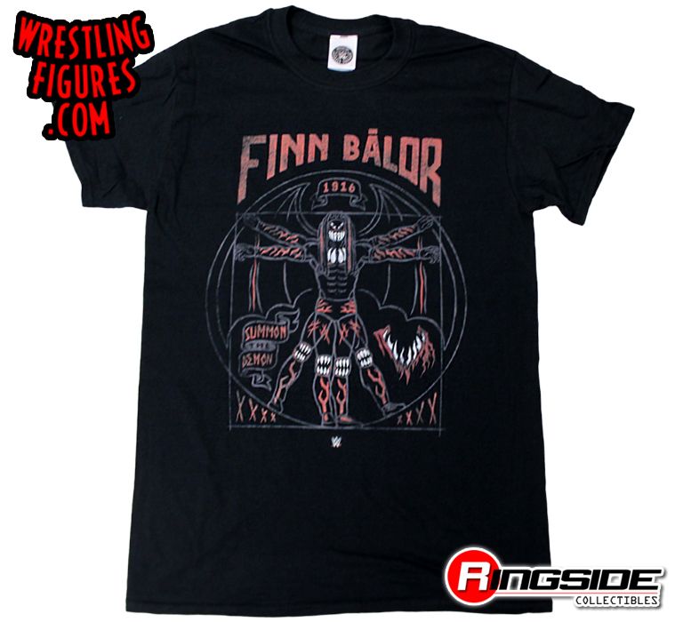 Demon Finn Balor - Demon Force (Adult) T-Shirt WWE Wrestling T-Shirt!