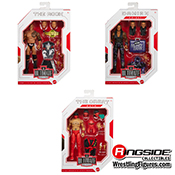 Image WWE Ultimate Edition 25 (The Rock, Damian Priest & Great Muta (Red)) - Complete Set of 3