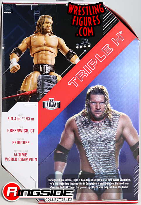 Triple H HHH WWE Ultimate Edition 3 Toy Wrestling Action Figures By 
