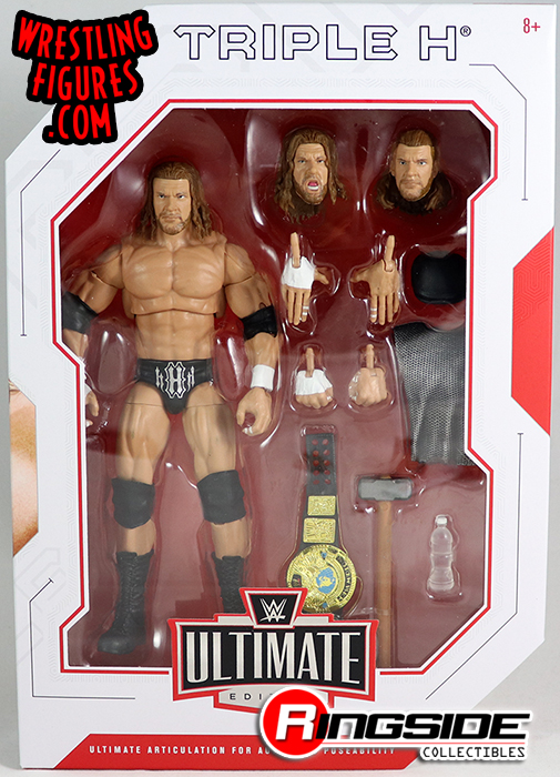 2011 Mattel WWE Triple H Basic Series DX Wrestling Figure HHH WWF VG Loose Rare 